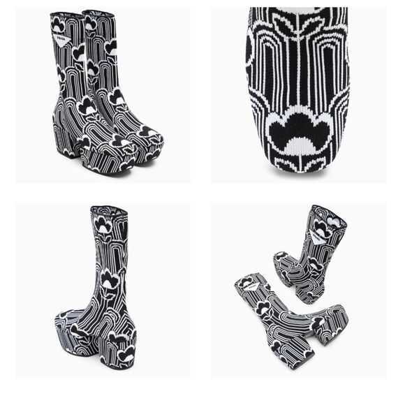 Prada Jacquard Deco Boots - Picture 4 of 11